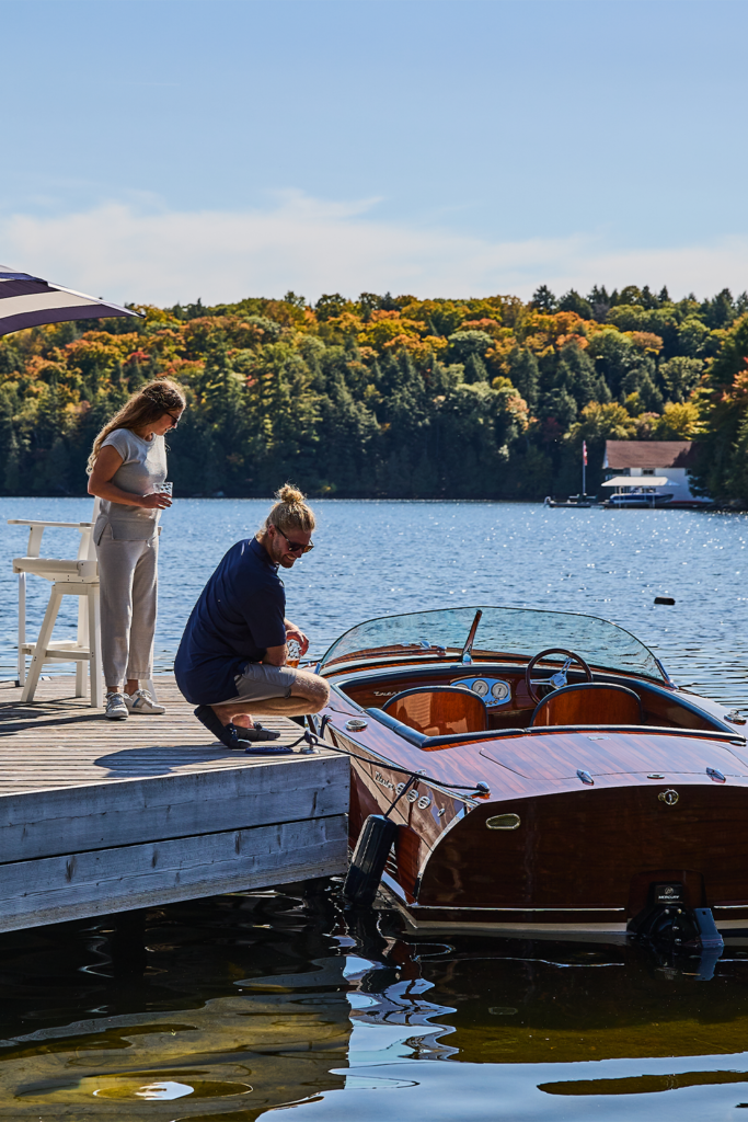 Clarion Muskoka Mahogany Boat Lifestyle-2