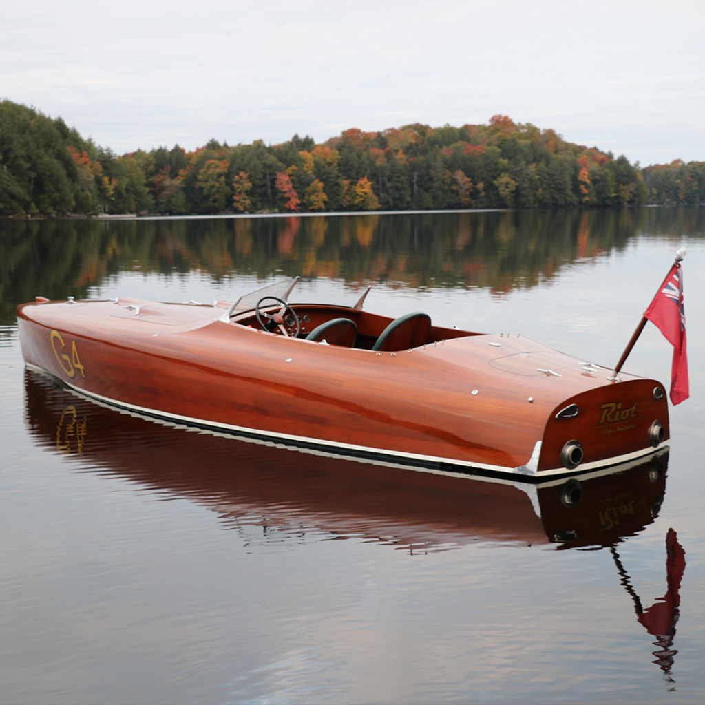 Clarion boats of muskoka 25 gold cup racer